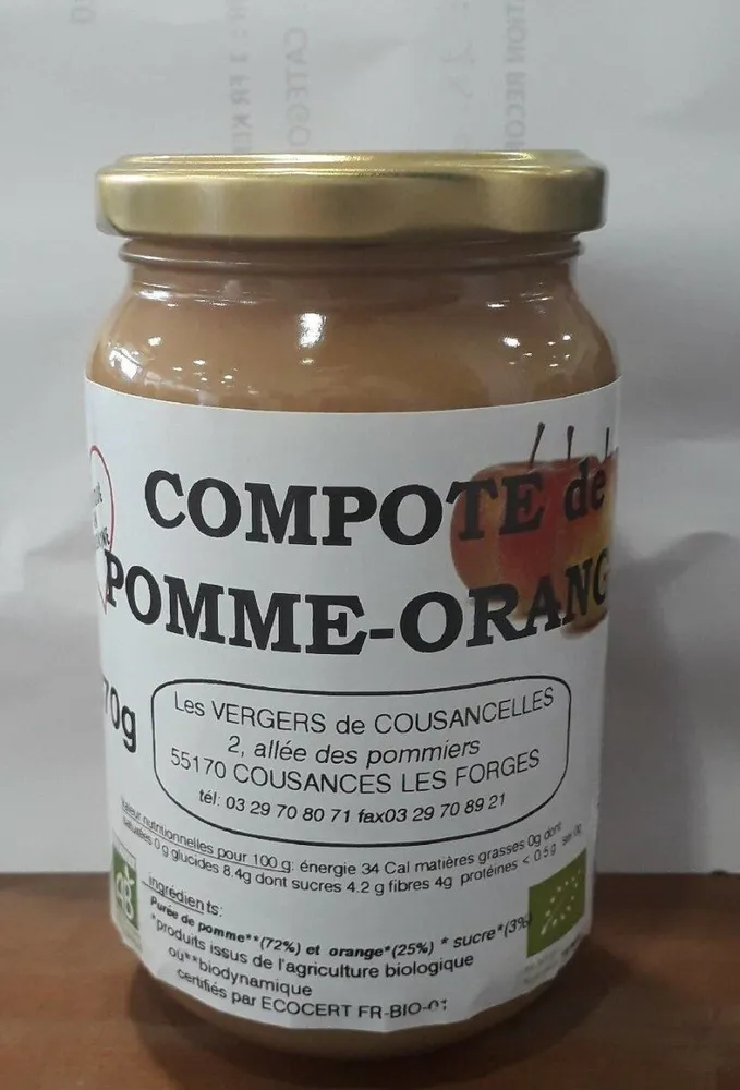 Compote de Pomme Orange