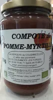 Compote de pomme myrtille