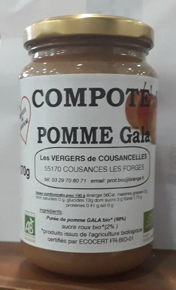 Compote Pomme Gala