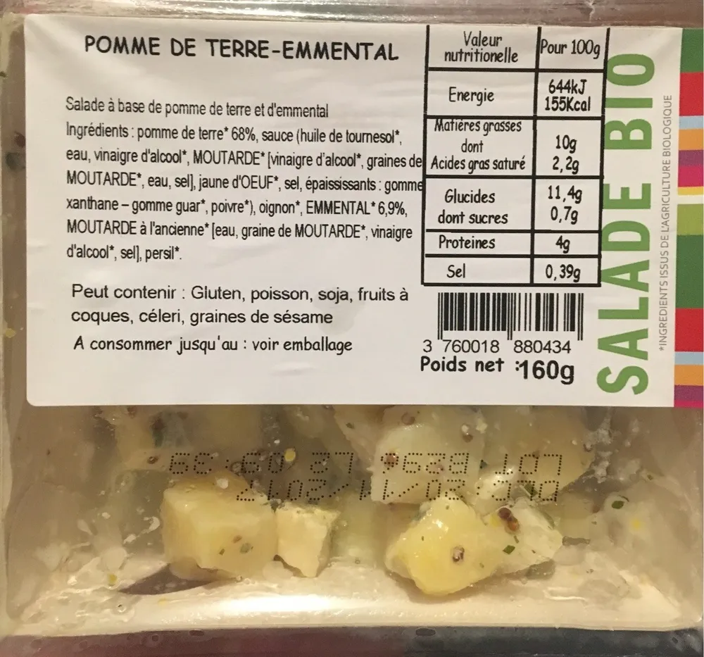 Pomme de terre emmental