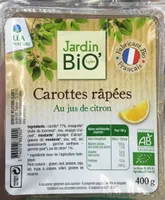 Carottes râpées au jus de citron