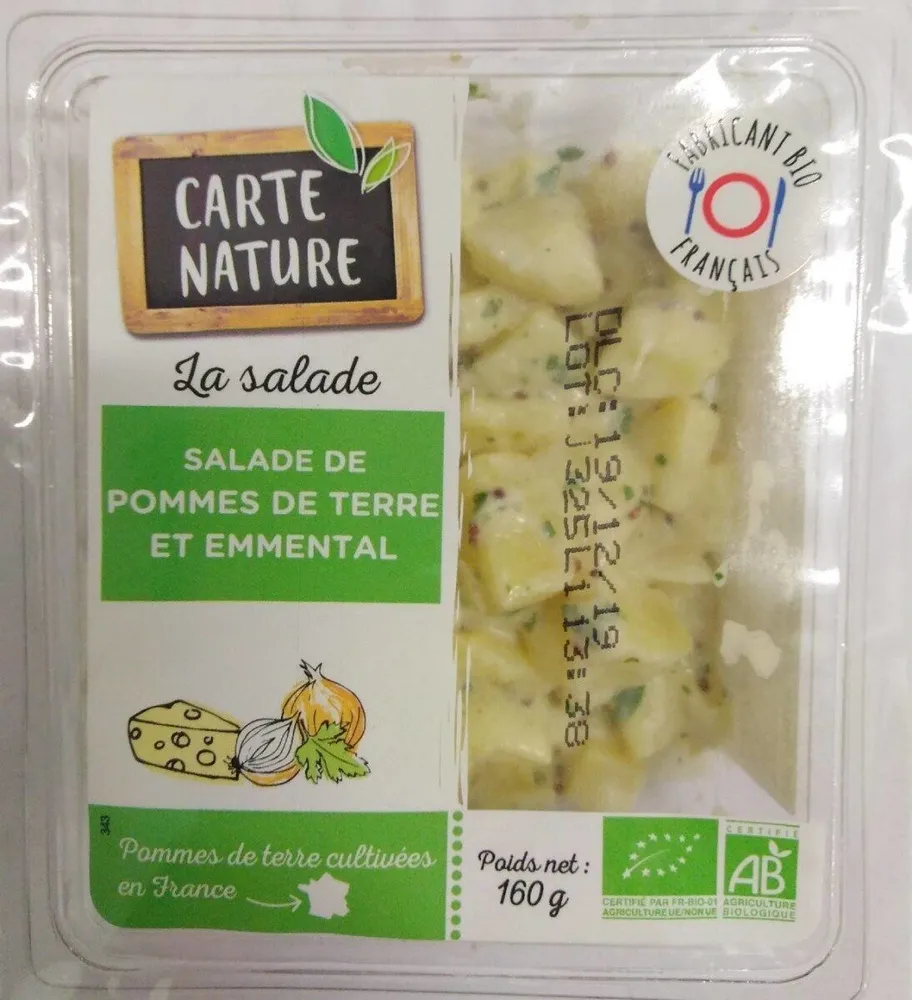 Salade pomme de terre et emmental