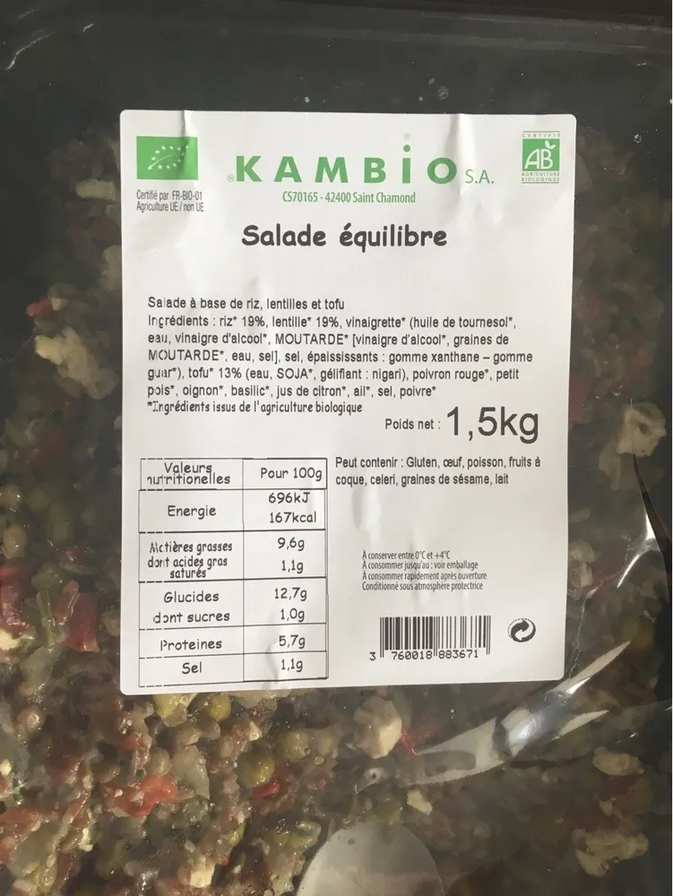 Salade equilibré