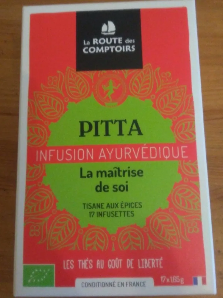 PITTA INFUSION AYURVÉDIQUE La maîtrise de soi