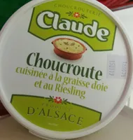 Choucroute cuisinés à la graisse d'oie et au riesling