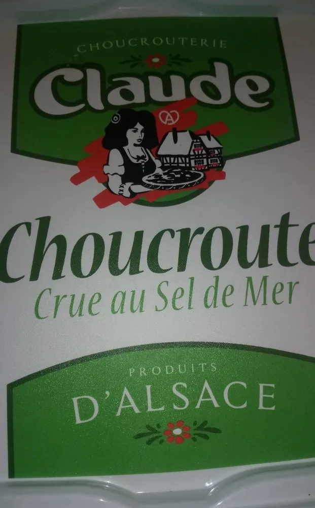 Choucroute crue au sel de mer
