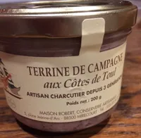 Terrine de campagne aux côtes de Toul