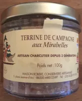 Terrine de campagne aux mirabelles