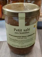 Petit salé aux lentilles