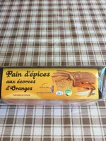 Pain d'épices aux écorces d'orange