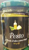 Pesto à l'huile d'olive extra vierge