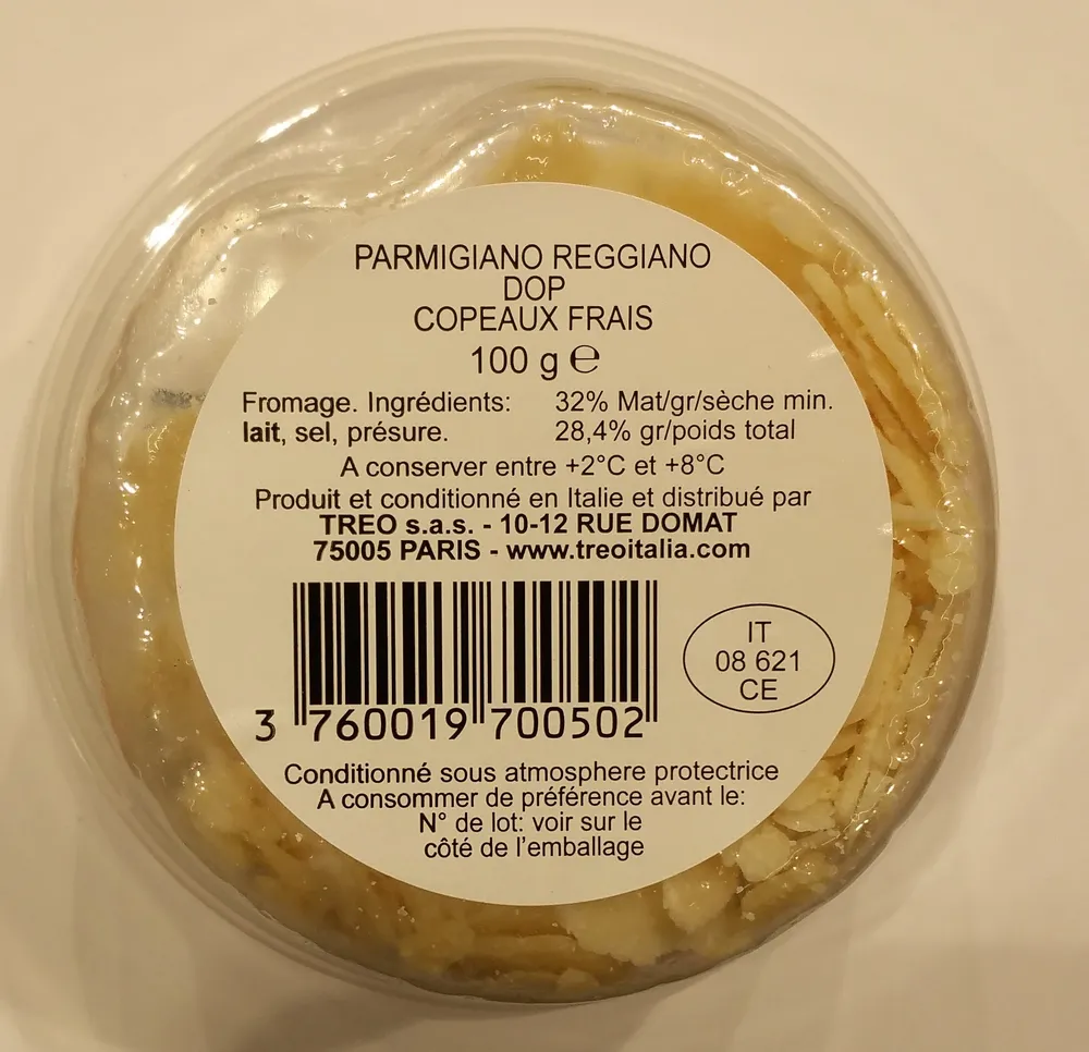 Parmigiano Reggiano DOP Copeaux Frais