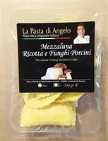 Mezzaluna Ricotta e Fungli Porcini