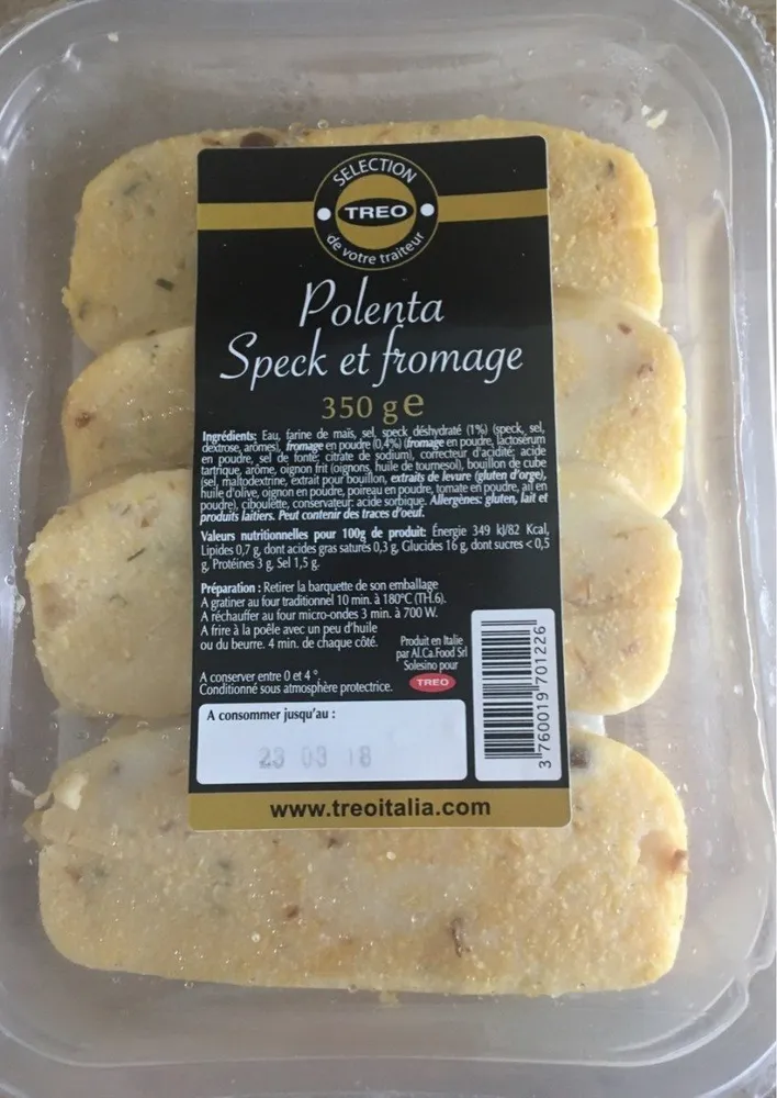 Polenta Speck et fromage