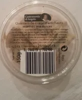 Quartier de coeur d'artichauts marinés aux épices