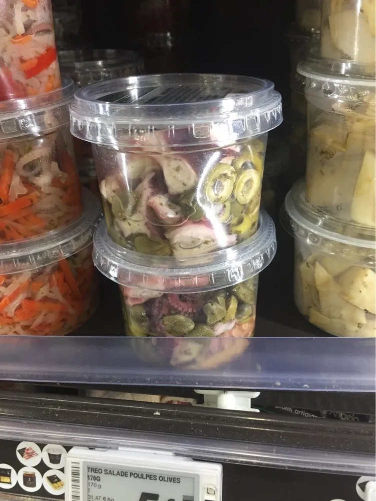 Salade de poulpes olives