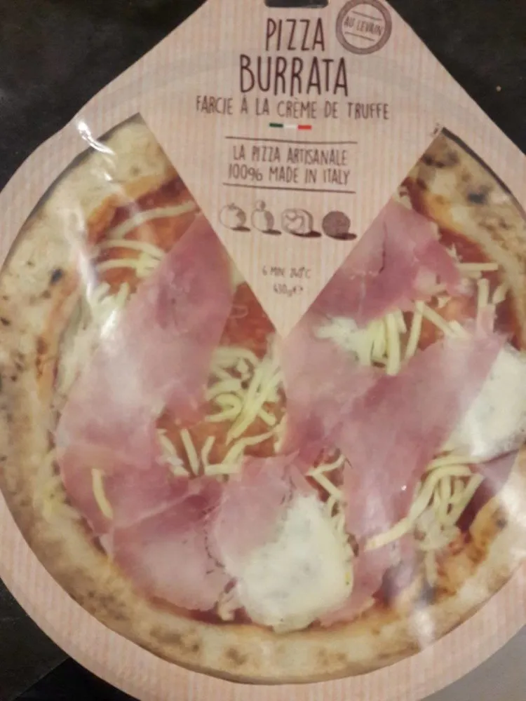 Pizza Burrata à la truffe