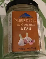 Fleur de sel de Guérande à l'Ail