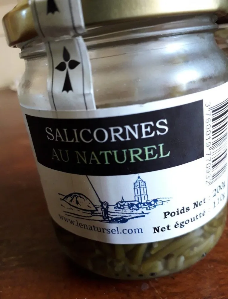 Salicornes au naturel