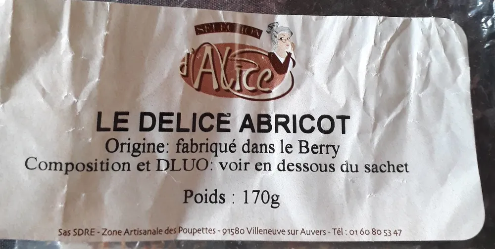 Le delice d'abricot