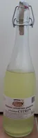 Boisson artisanale gazéifiée aromatisée citron