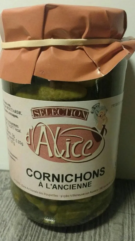Cornichons à l'ancienne