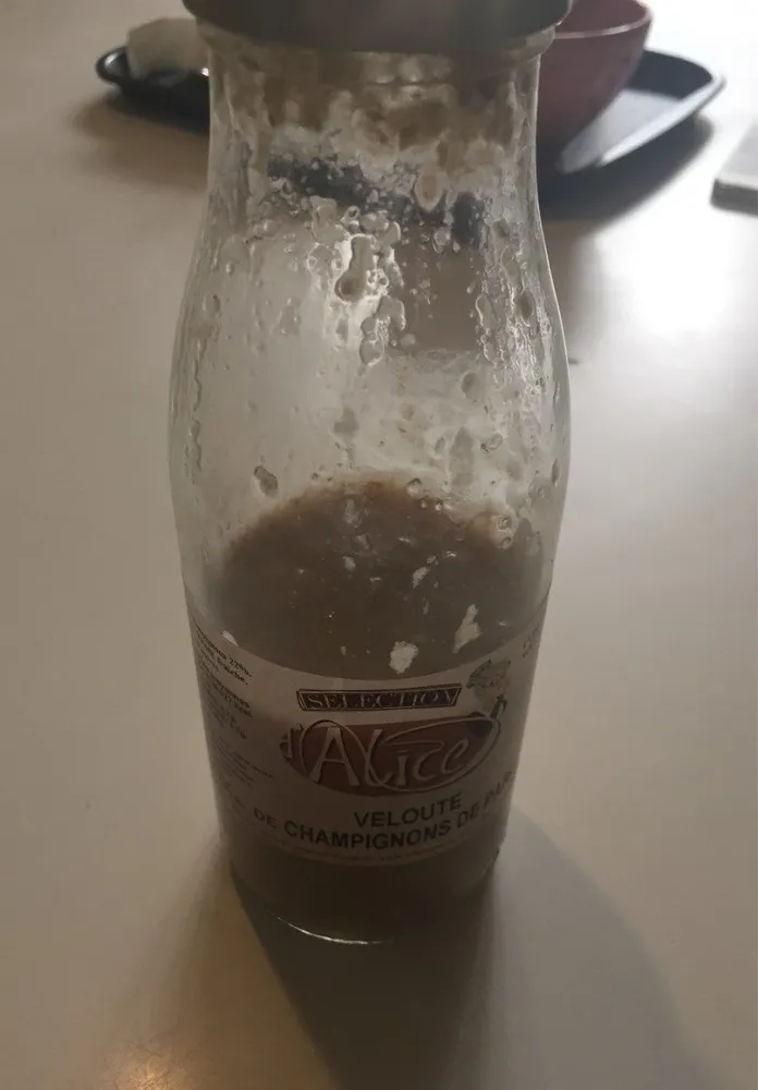 Veloute de champignons de Paris