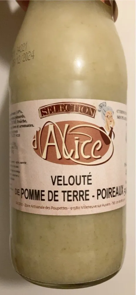 Velouté de pomme de terre - poireaux