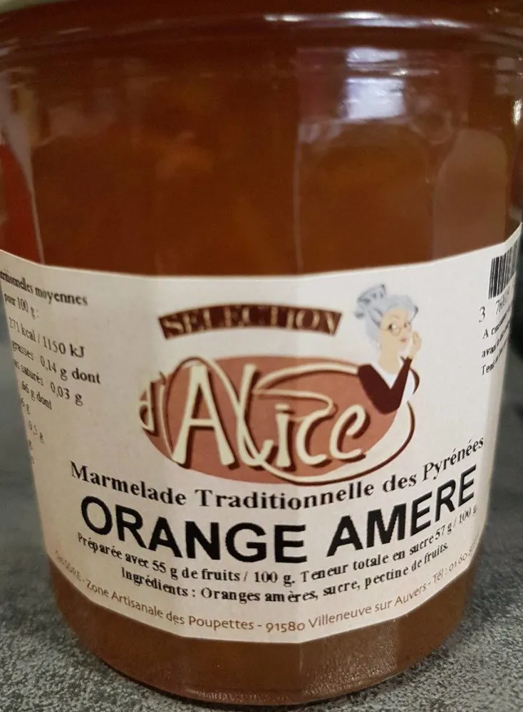 Confiture Orange Amère