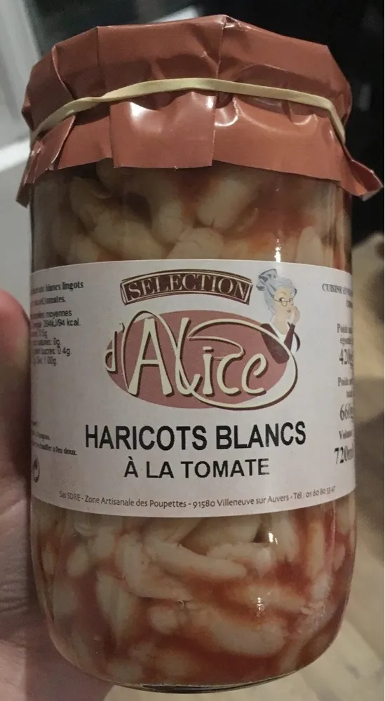 Haricots blancs a la tomate