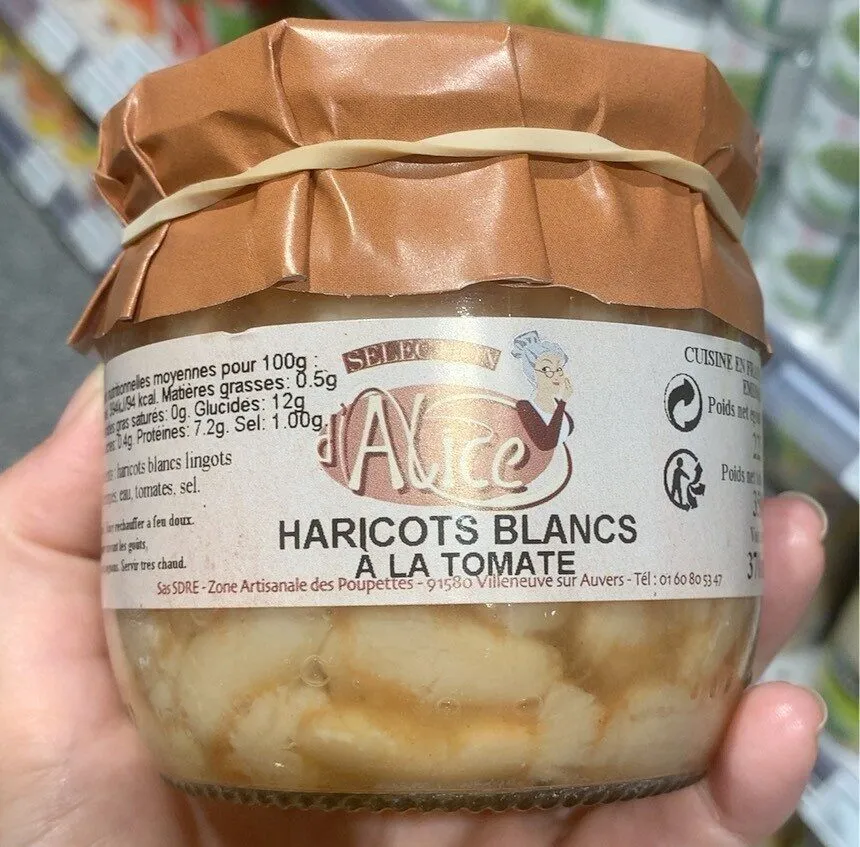 Haricots blancs a la tomate