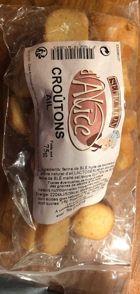 Croutons ail