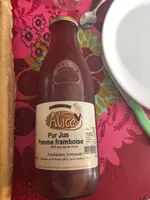 Pur jus pomme framboise