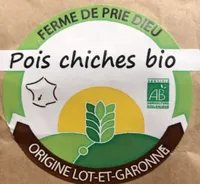 Pois chiches bio