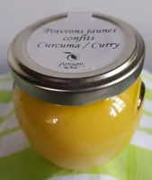 Poivrons rouge confits curcuma/piment