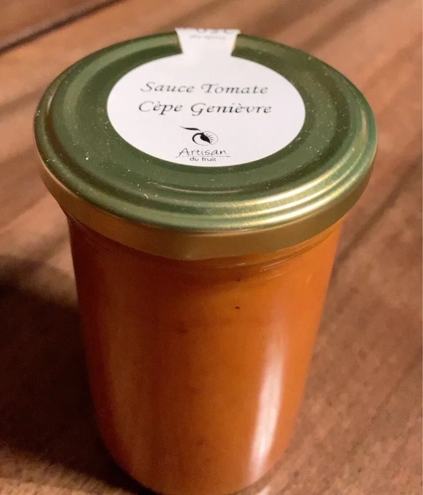 Sauce tomate Cèpe Genièvre