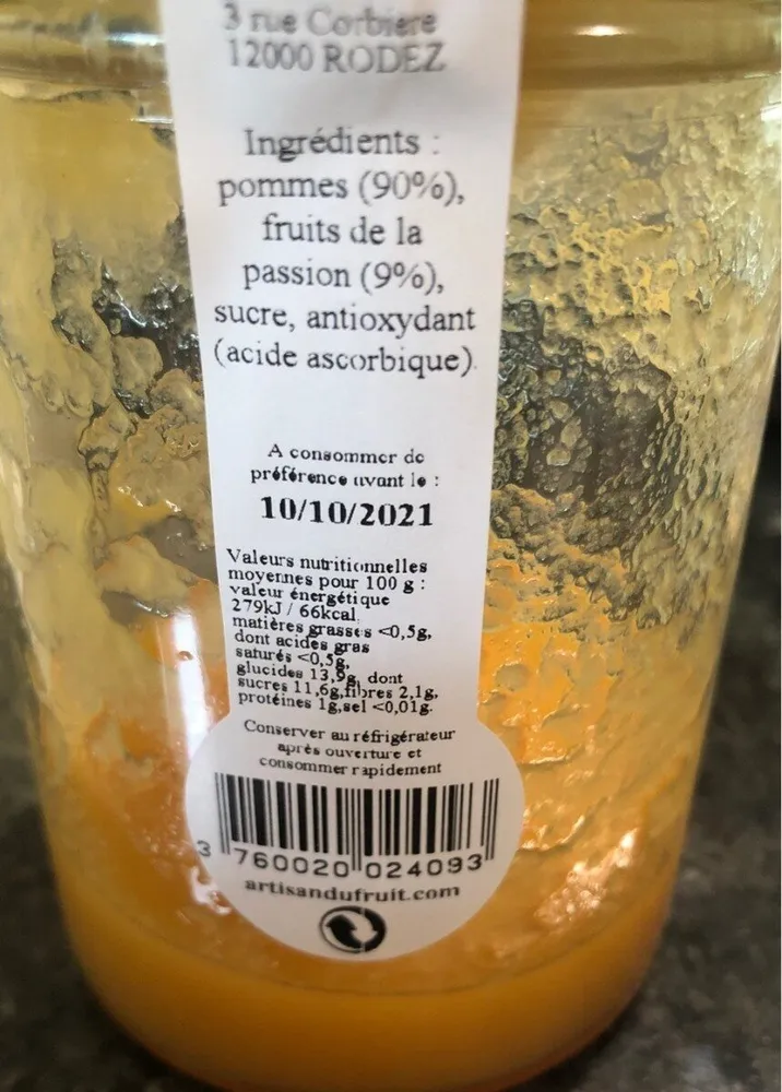 Compote - artisan du fruit