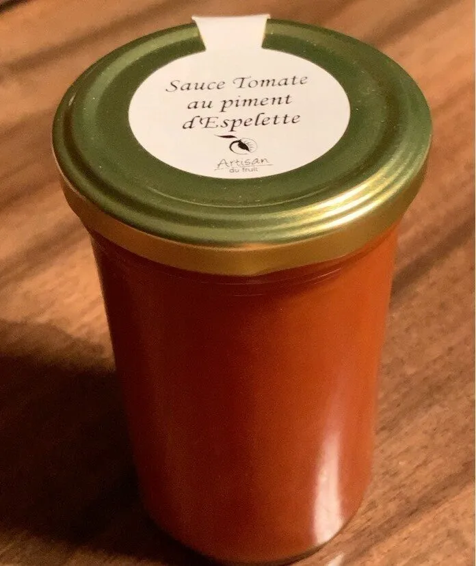 Sauce tomate au piment d’Espelette