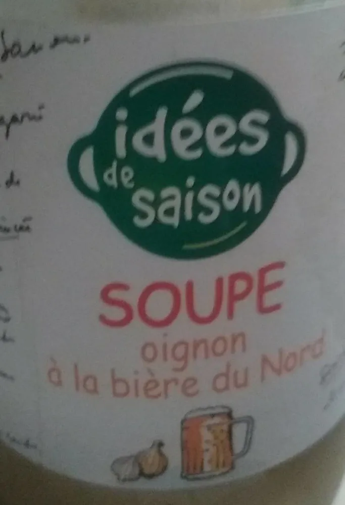 Soupe oignon à la bière du nord