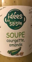 Soupe courgette, amande