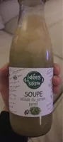 Soupe salade du jardin et persil