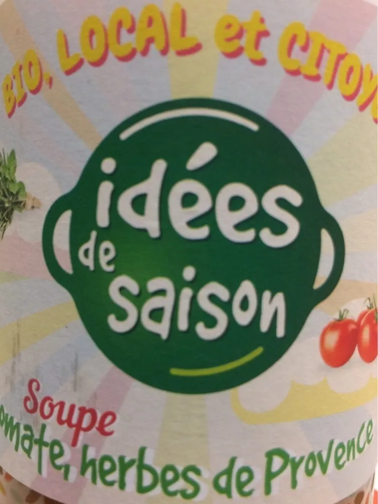 Soupe tomates herbes de provence