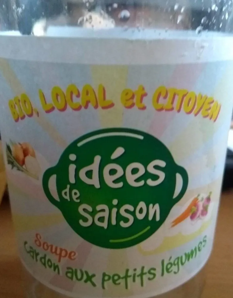 Soupe cardon aux petits légumes
