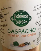 Gaspacho carotte, coriandre