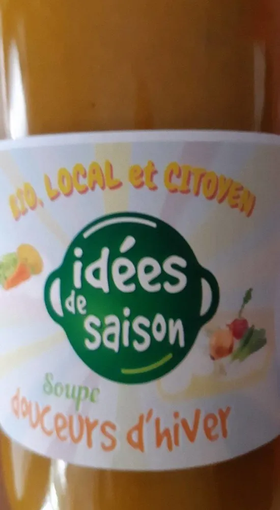 Soupe douceur d'hiver