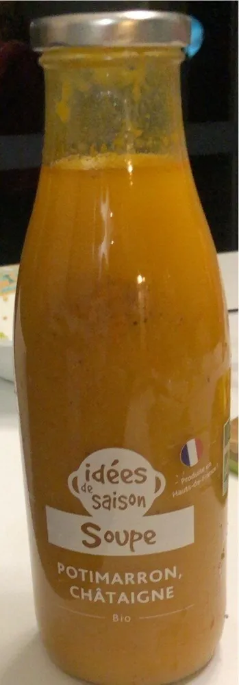 Soupe potimarron, châtaigne