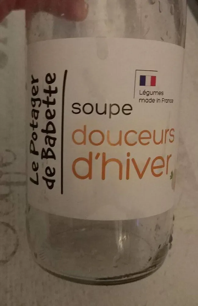 Soupe douceurs d'hiver
