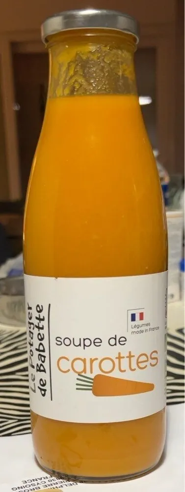soupe de carotte