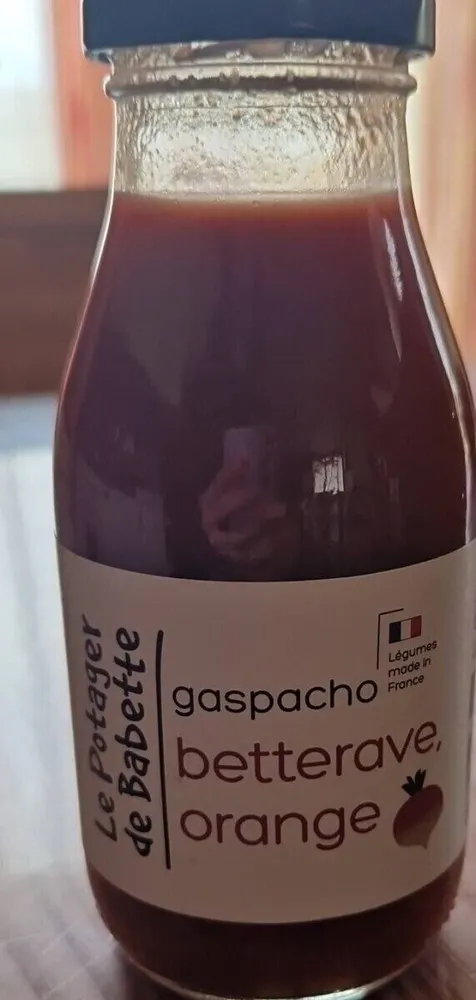 Gaspacho betterave orange