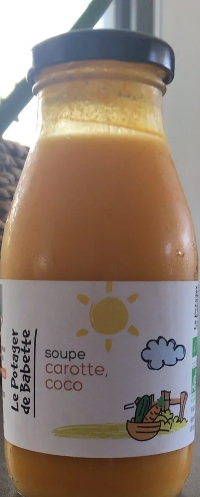 Soupe carotte coco